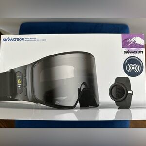 Ski Warrior Smart Wireless Intercom Audio Ski/Snowboard Goggles BT 5.2-Pink